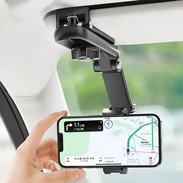 Rotatable and Retractable Car Phone Holder