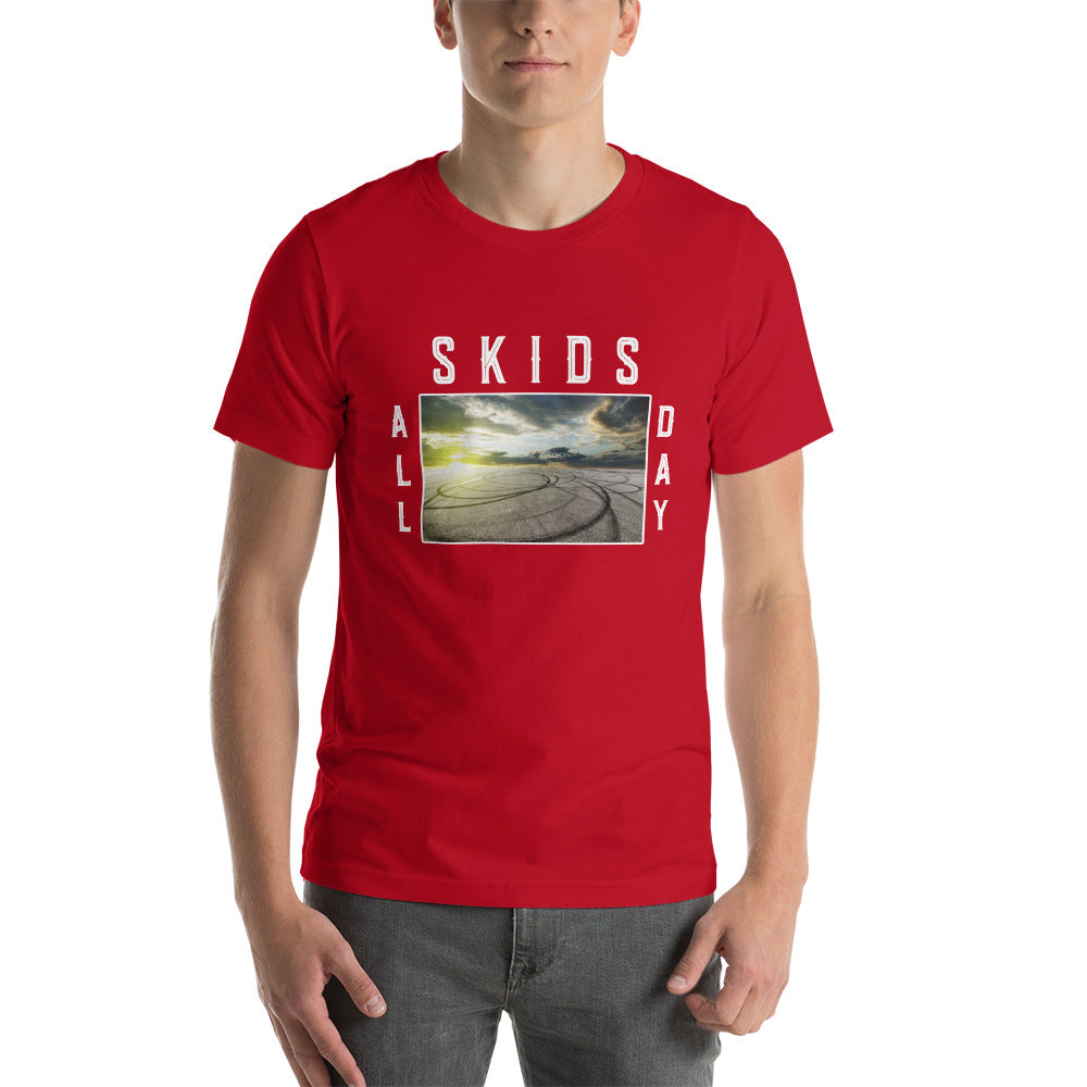 "Skids All Day" Unisex t-shirt Motogeniks